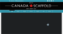 Desktop Screenshot of canadascaffold.com